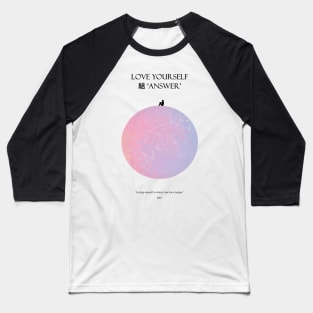 LOVE YOURSELF 結 ‘ANSWER’ Moon Dark Baseball T-Shirt